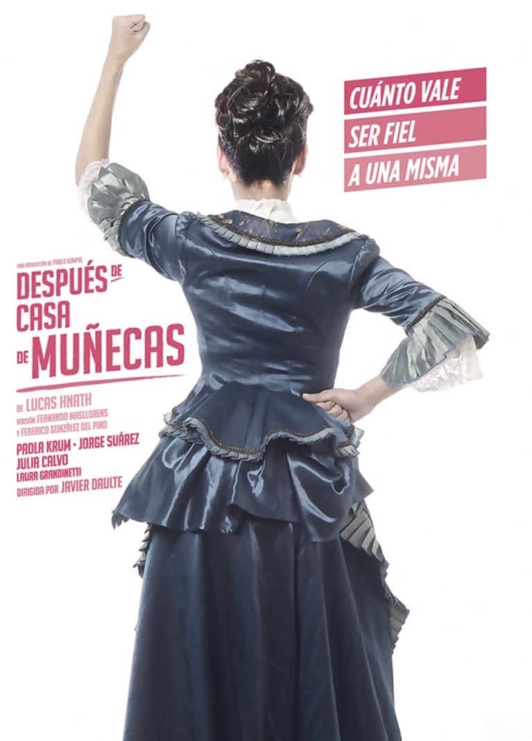 Paola Krum vuelve al teatro con la obra "Después de Casa de Muñecas"