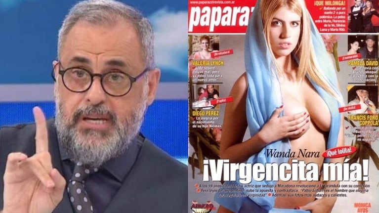 Paparazzi le respondió a Jorge Rial sobre la virginidad de Wanda con una contundente desmentida.