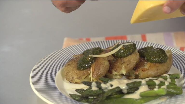 Papas crocantes con espárragos: una receta especial para disfrutar con amigos