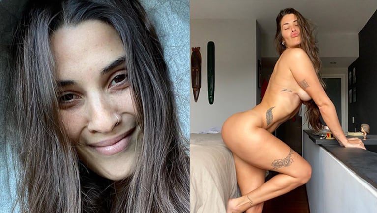 Para hablar de la libertad, Ivana se mostró desnuda.
