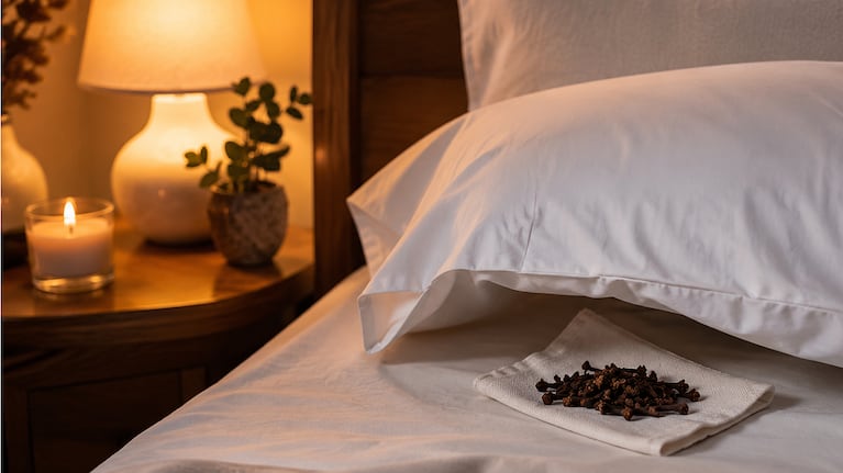 Para qué sirve poner clavo de olor debajo de la almohada y cuándo aconsejan hacerlo. Foto: IA