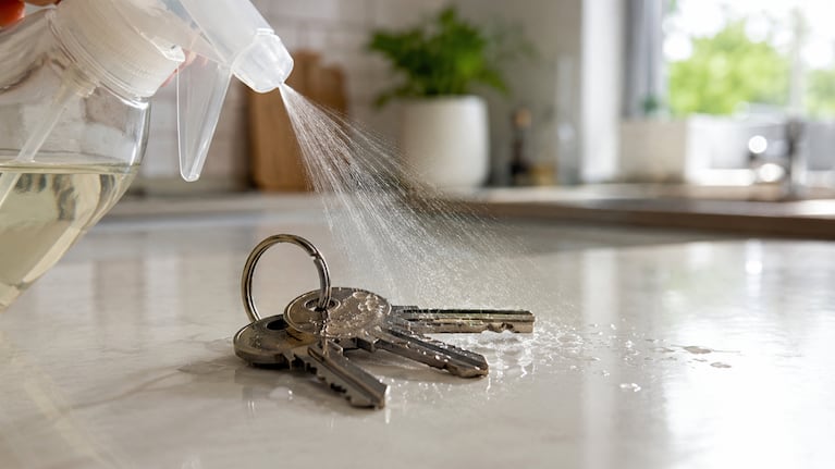 Para qué sirve ponerle vinagre blanco a las llaves. Foto: IA