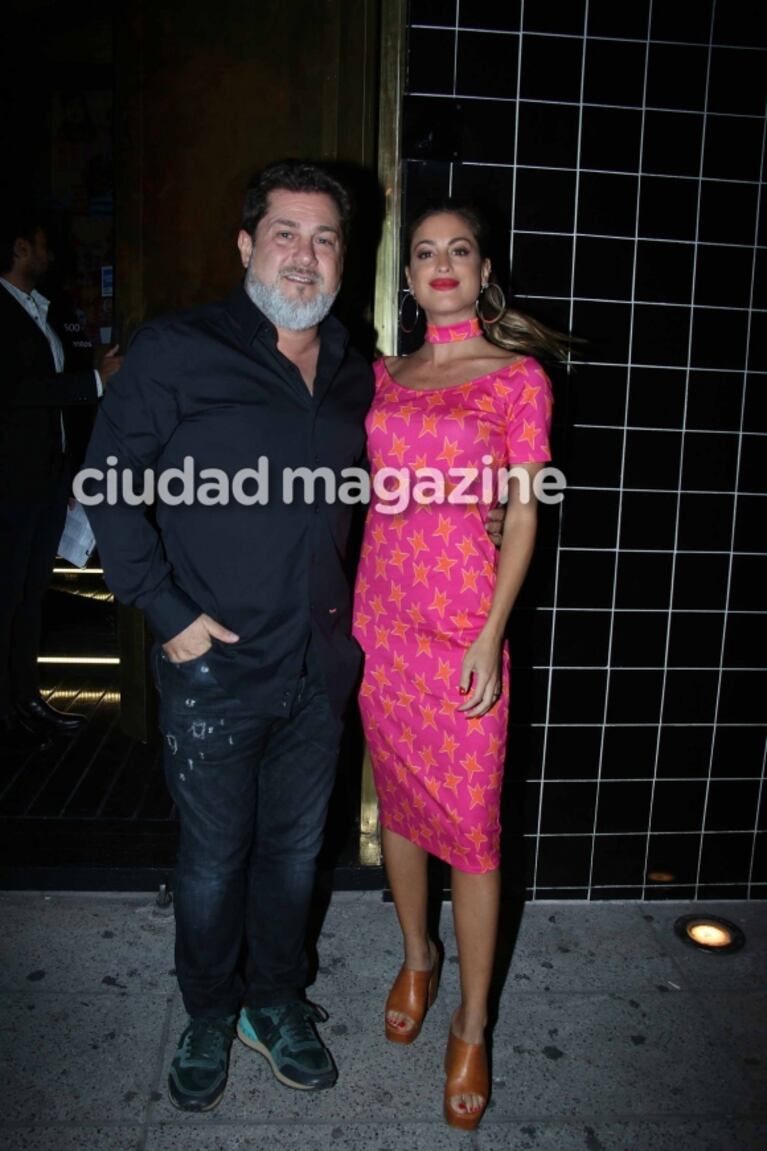 Parejas top y muchos famosos en una noche porteña a puro sushi: todos los looks