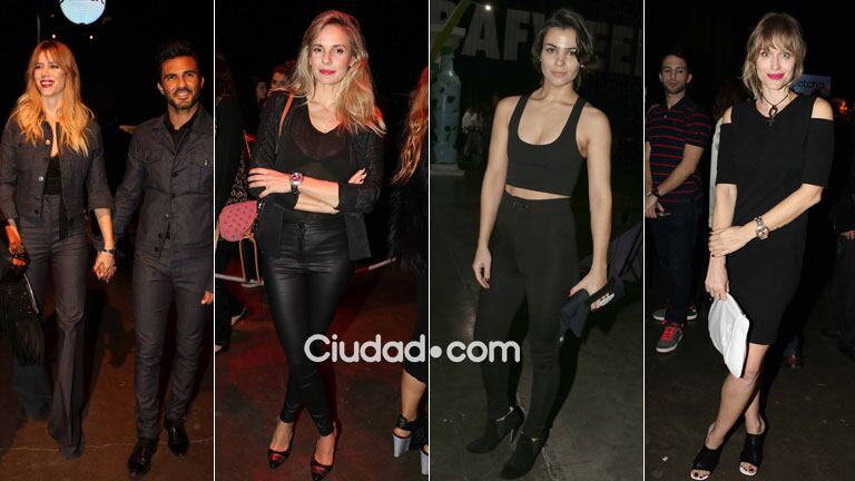Parejas y famosos top en la gran fiesta de la moda (Foto: Movilpress)