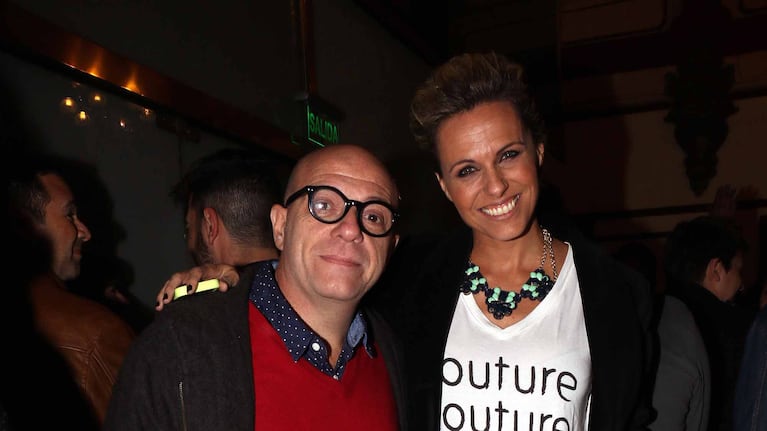 Parejitas y famosos en el estreno de Yiya, el musical. (Foto: Movilpress)