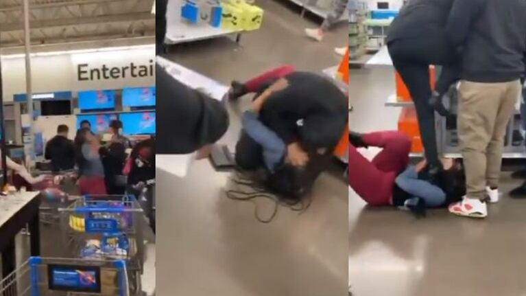 Pasa en la vida real: dos mujeres protagonizan una pelea por una ¡PS5!