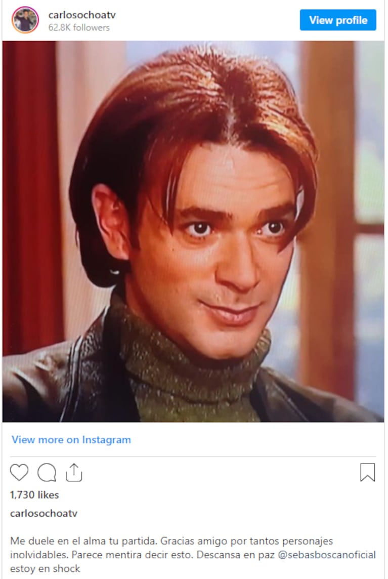 Pasión de Gavilanes: Sebastián Boscán, que interpretó a Leandro Santos, murió a los 41 años