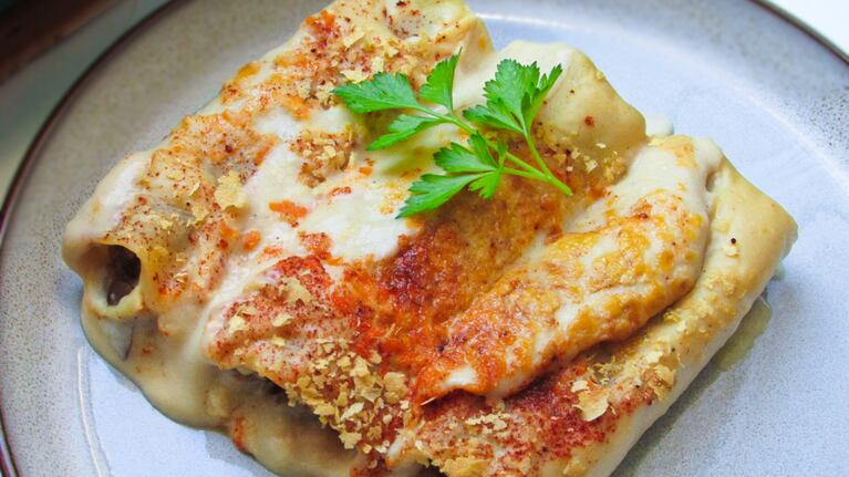 Paso a paso: ¿Cómo preparar canelones vegetarianos con soja texturizada?
