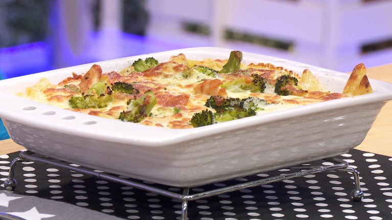 Pasta gratinada. Foto: Cucinare.TV.