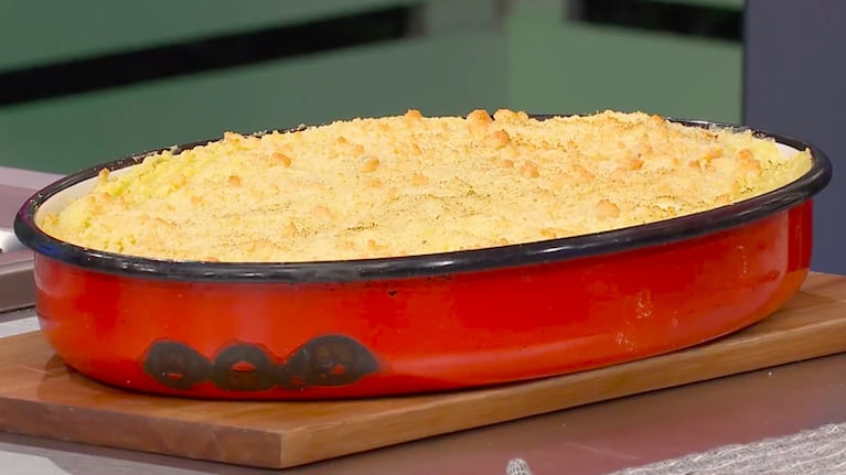 Pastel de papas con roast beef, receta