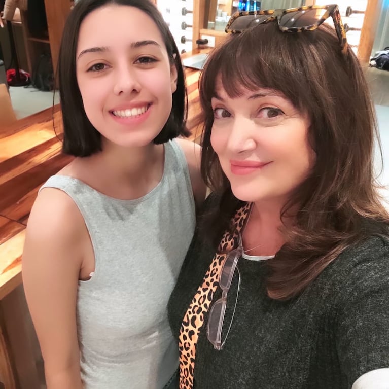 Patricia Etchegoyen y Lucía, su hija. CRÉDITO: Instagram
