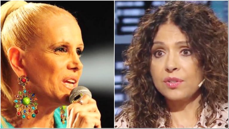 Patricia Sosa se reconcilió con Valeria Lynch (Fotos: Web y Captura)