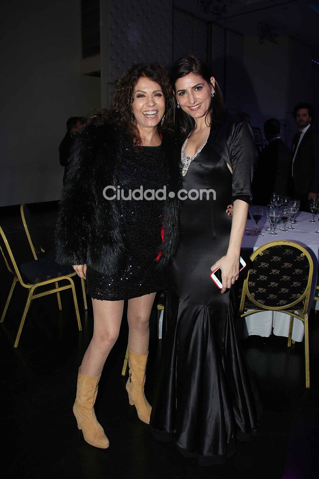 Patricia Sosa y Cecilia Milone en el evento de la Casa del Teatro. (Foto: Ciudad.com - Movilpress)
