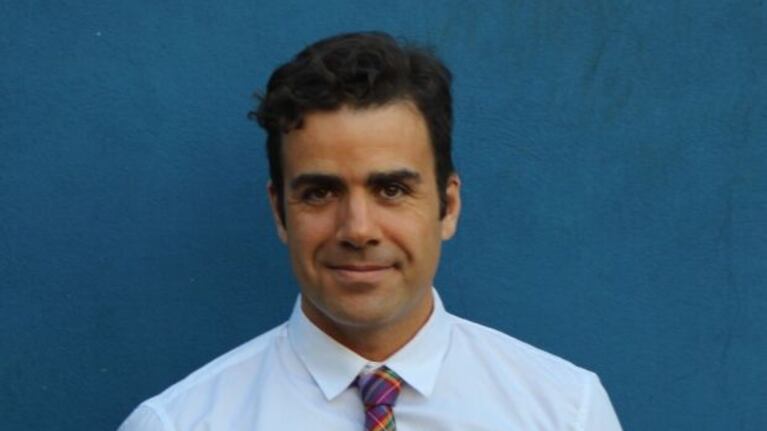Patricio, en una charla imperdible con Ciudad. com (Foto: Gentileza Patricio Gómez Di Leva).