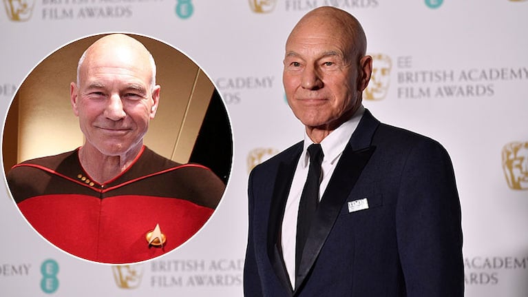 Patrick Stewart, el capitán Jean-Luc Picard de Star Trek