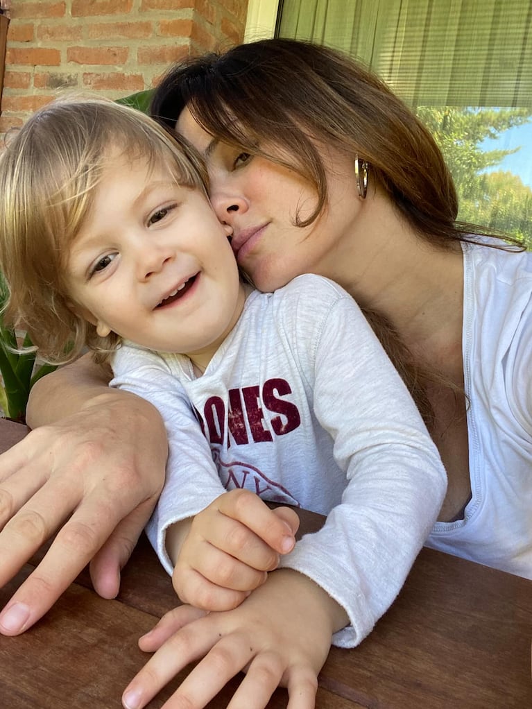 Paula Chaves celebró el cumpleaños de su hijo Baltazar con un tierno mensaje. Crédito: Instagram