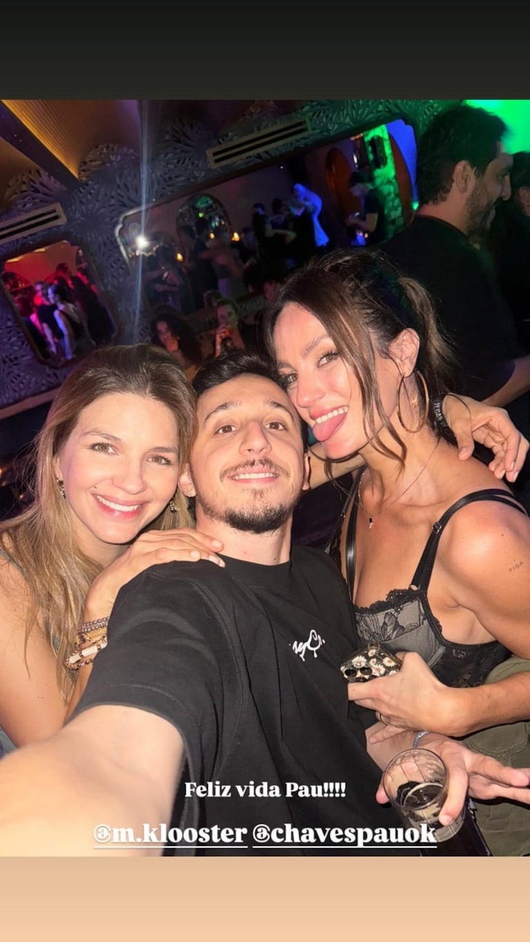 Paula Chaves celebró sus 41 años con una divertida fiesta: “Soy una afortunada y agradecida” | Créditos: instagram @chavespauok