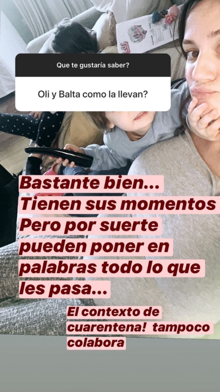Paula Chaves contó cómo fue el parto de Filipa, quien nació con 4,6 kilos: "Nuestro cuerpo hace bebés que podemos parir"