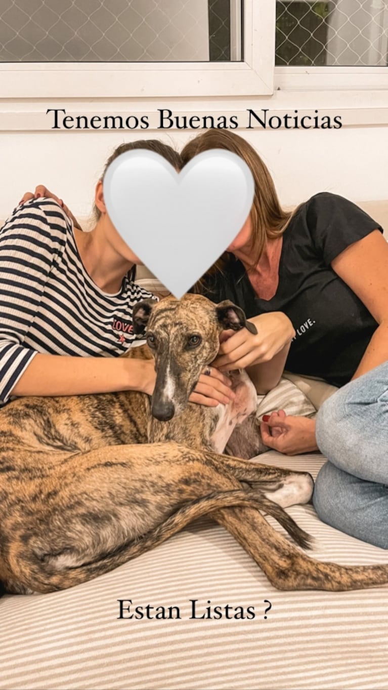 Paula Chaves encontró una mamá famosa para la perrita que adoptó: "Queda en las manos de Gegé Neumann"