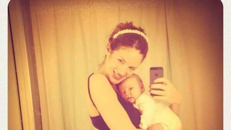 Paula Chaves es la gran mamá primeriza del 2013, según los usuarios de Ciudad.com. (Foto: Twitter)