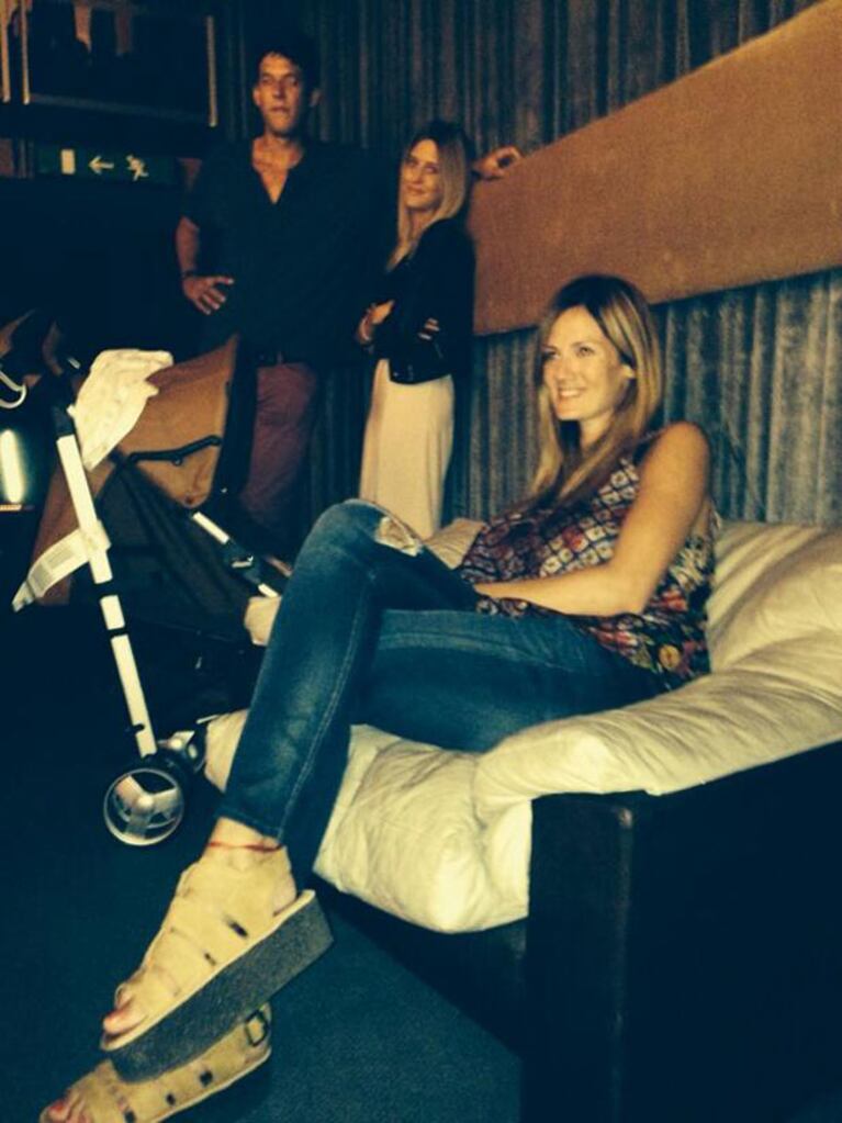 Paula Chaves, espectadora de lujo de Mansión Imposible (Foto: Twitter). 