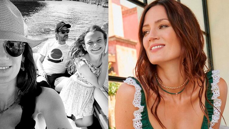 Paula Chaves fue a navegar con Pedro Alfonso, sus hijos, su hermana Delfina Chaves y su papá.