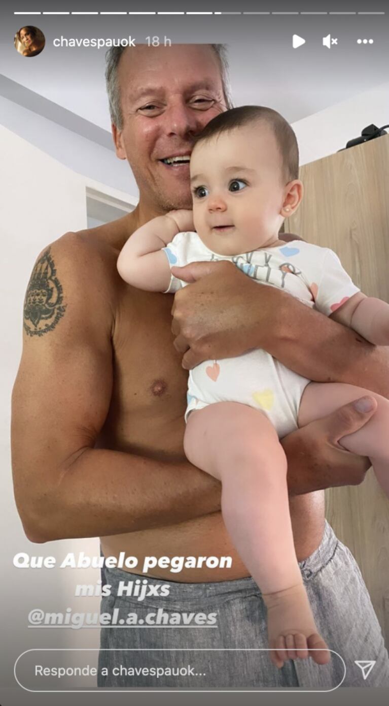 Paula Chaves le dedicó a su papá un profundo mensaje por su cumple: "Te amo con el alma"