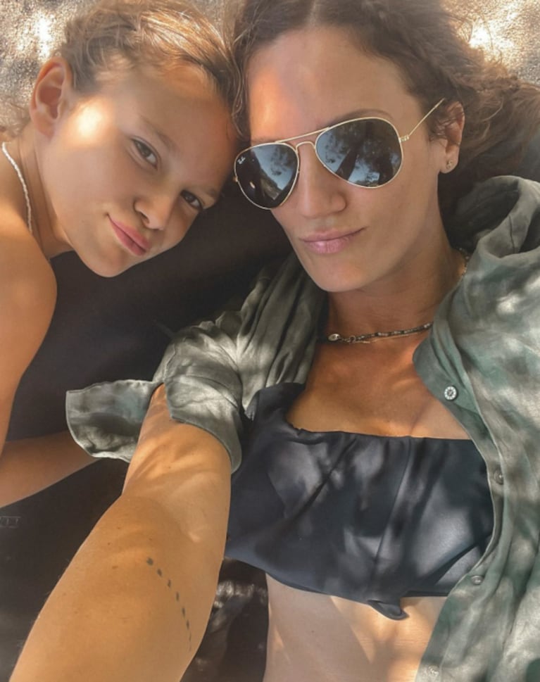 Paula Chaves le dedicó este emotivo posteo a su hija Olivia: "Hace dos minutos te veía nacer"