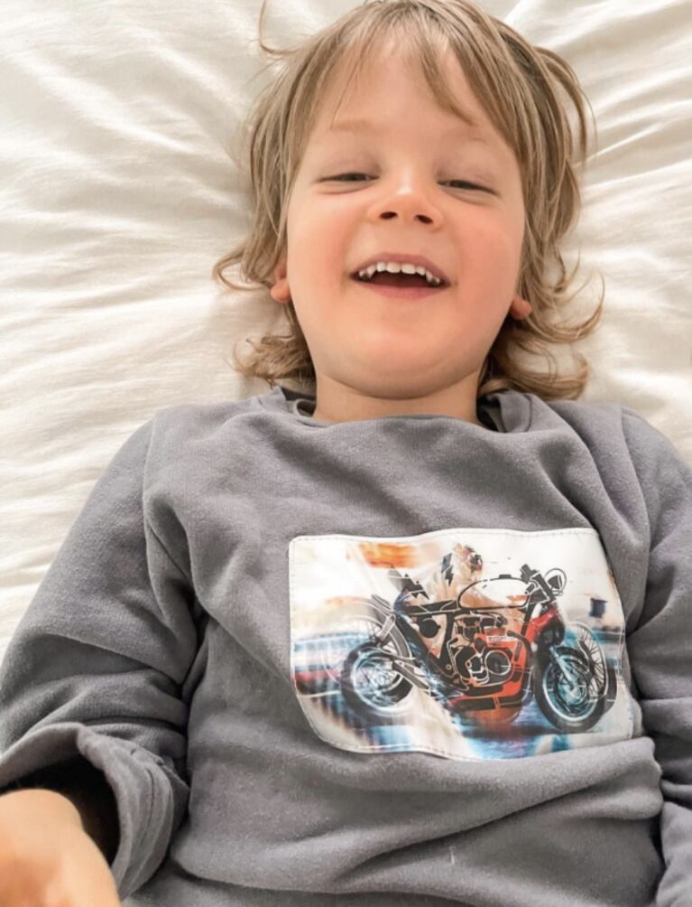 Paula Chaves le dedicó un conmovedor mensaje a su hijo Baltazar, que cumplió cinco años: "Gracias por cambiarme para siempre"