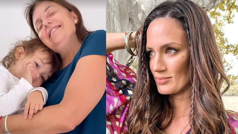 Paula Chaves le dedicó un dulce mensaje a la partera de Filipa.