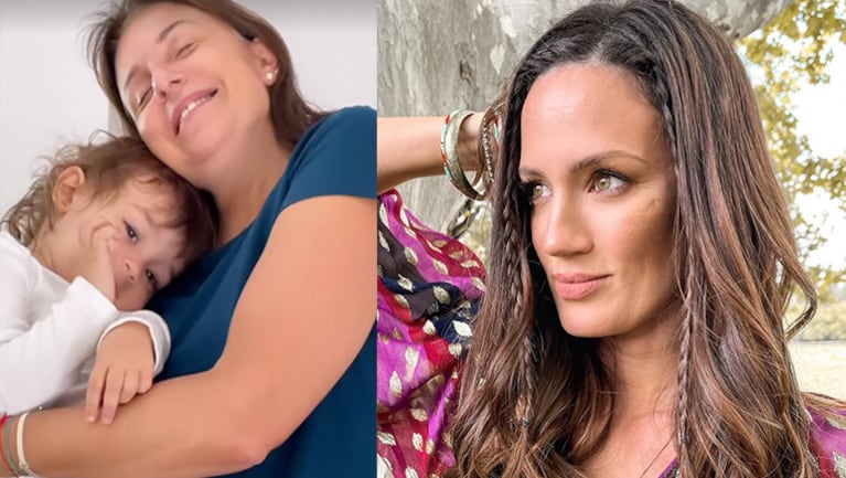 Paula Chaves le dedicó un dulce mensaje a la partera de Filipa.