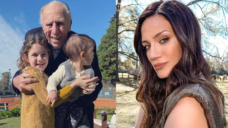 Paula Chaves le dedicó un emotivo mensaje a su abuelo, que sufrió un ACV en su casa.