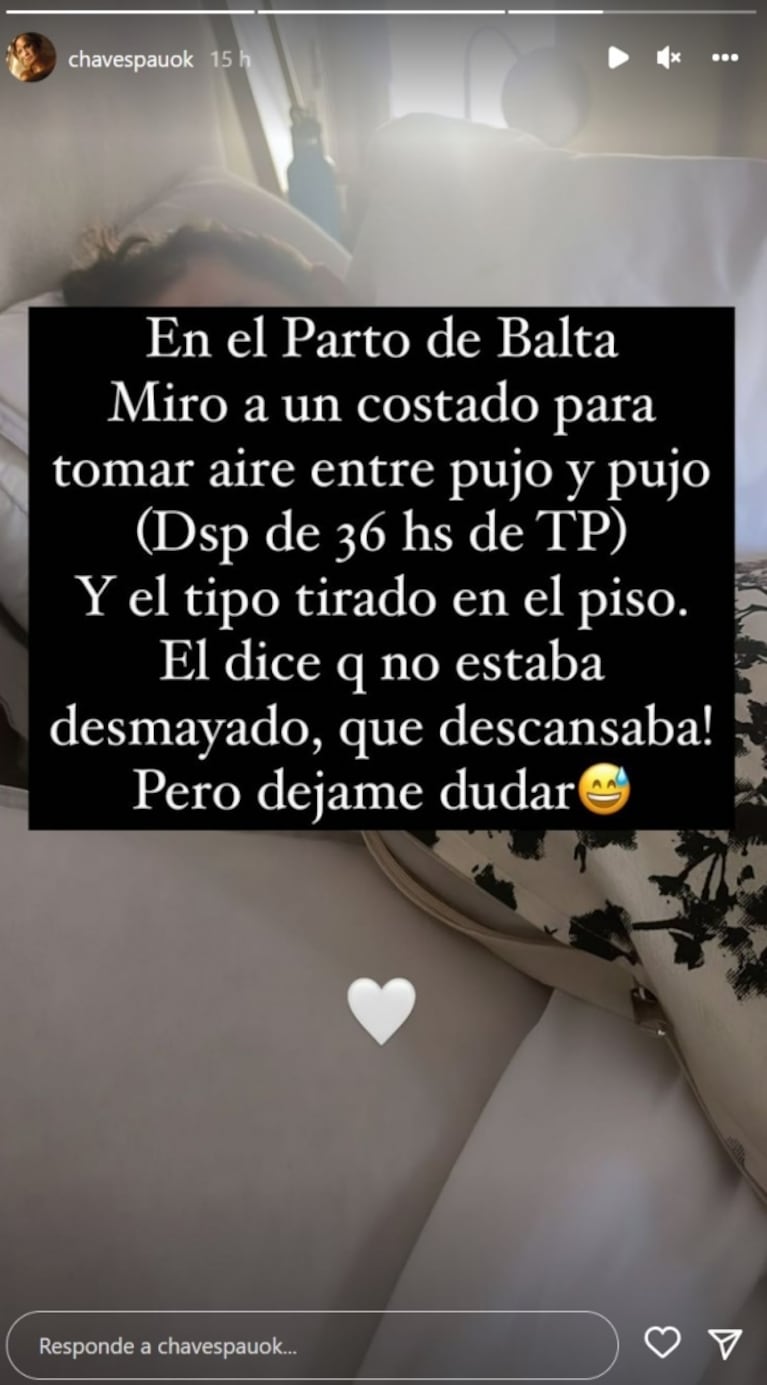 Paula Chaves mandó al frente a Pedro Alfonso, que sufrió porque le sacaron sangre: "Por suerte, Dios nos hizo parir a nosotras"