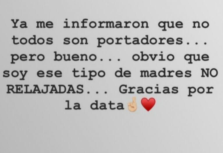 Paula Chaves mató a un mosquito y pensó que era el que transmite dengue: "Soy ese tipo de madres no relajadas"