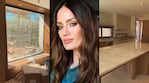 Paula Chaves mostró cómo avanza la remodelación de su increíble casa nueva (captura de Instagram)