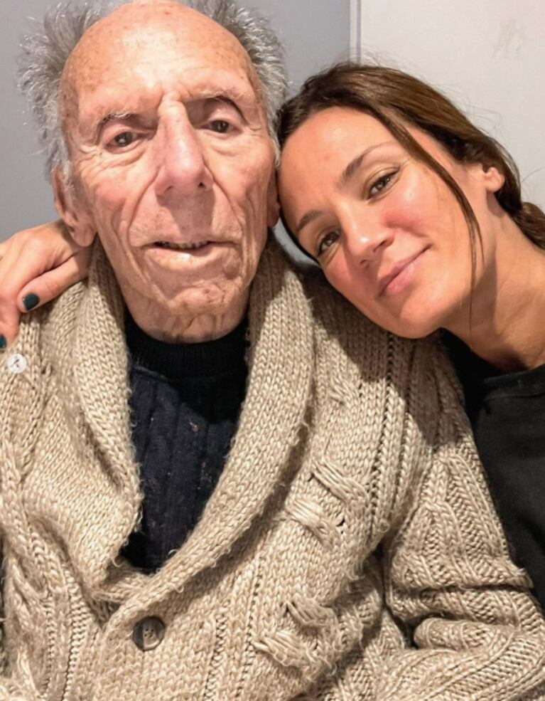 Paula Chaves pasó el domingo con sus padres, separados hace 18 años