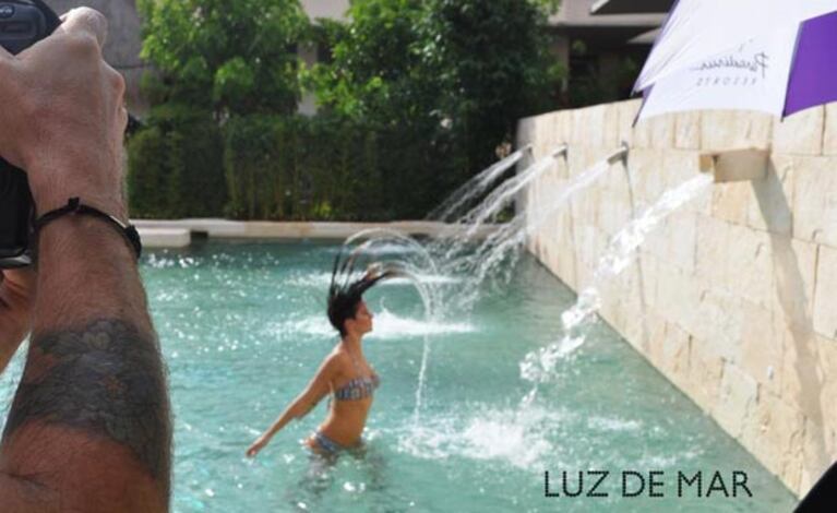 Paula Chaves realizó la campaña de primavera verano 2013 para Luz de Mar. (Foto: @luz_de_mar)
