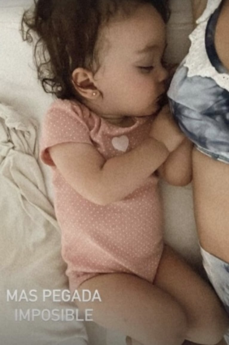 Paula Chaves reflexionó sin filtro sobre la maternidad: "Me había olvidado de lo agotadora que era esta edad"