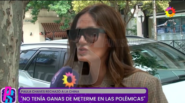 Paula Chaves rompió el silencio sobre la baja de la China Suárez de Olga