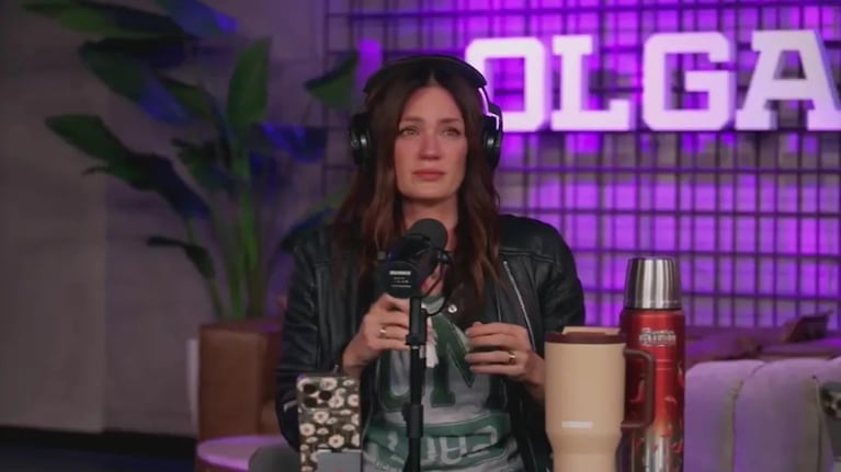 PAULA CHAVES SE EMOCIONÓ HASTA LAS LÁGRIMAS EN OLGA. Crédito: Captura de video