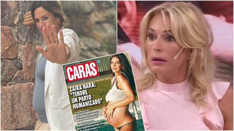 Paula Chaves, tras el cuestionamiento de Yanina Latorre a Zaira Nara y a ella por el parto humanizado (Fotos: Instagram, Web y revista Caras)