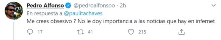 Paula Chaves y la divertida "chicana" con la que expuso la pasión menos saludable de Pedro Alfonso: "Serás inmortal, mi amor"