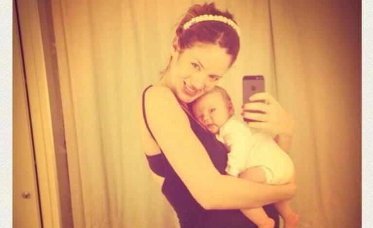 Paula Chaves y Olivia compartieron su primer día de la madre juntas. (Foto: @paulitachaves)