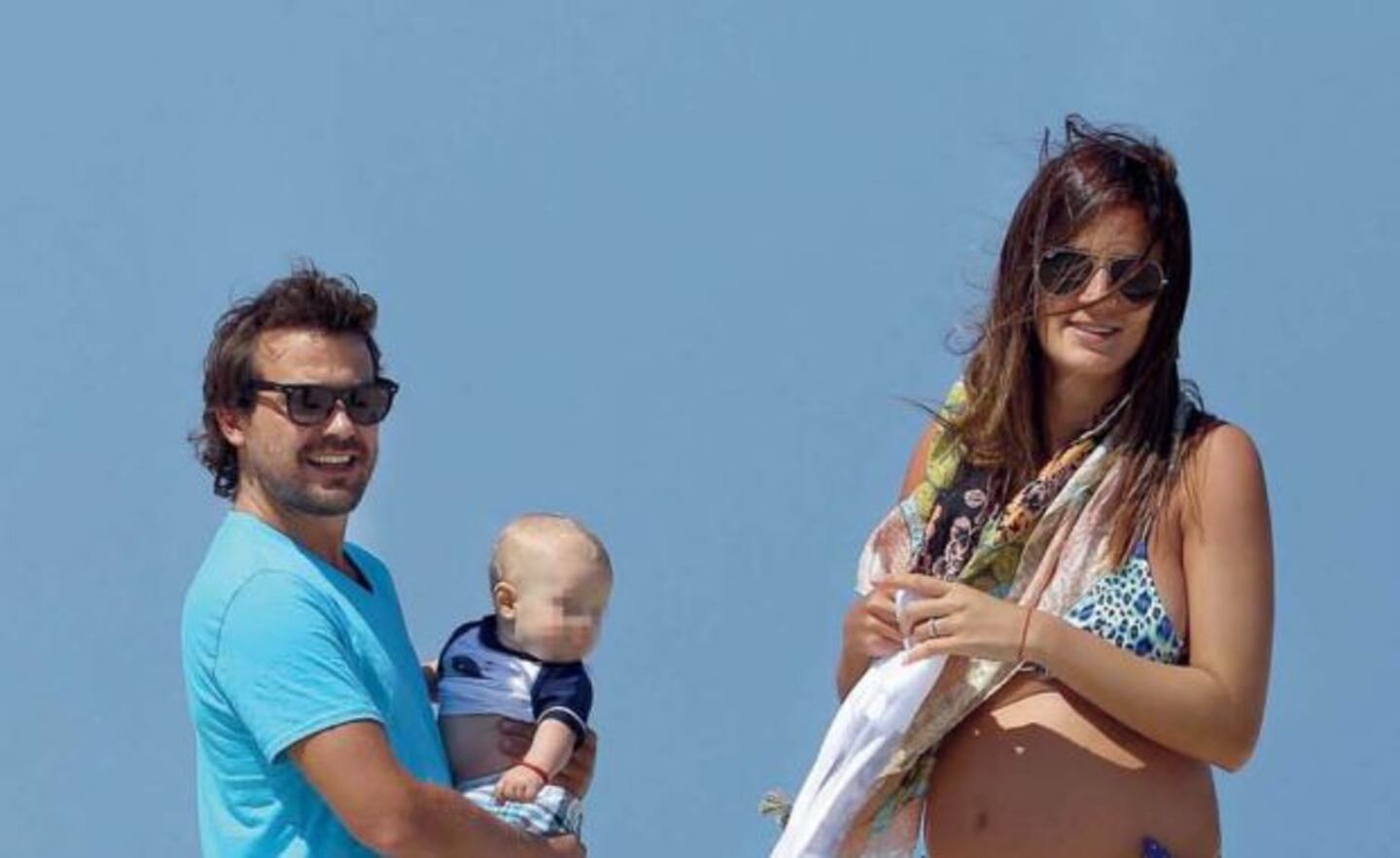 Paula Chaves y Pedro Alfonso, de vacaciones en Miami. (Foto: revista Gente)