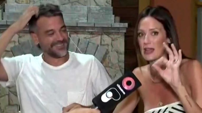 Paula Chaves y Pedro Alfonso en Implacables (Foto: captura El Nueve)