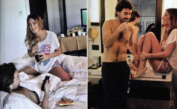 Paula Chaves y Pedro Alfonso, enamoradísimos. (Foto: Gente).