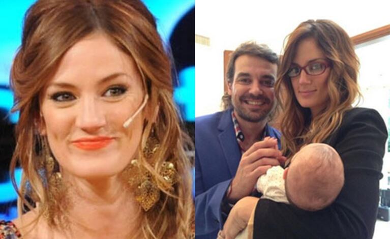 Paula Chaves y Pedro Alfonso hablaron de su vida de pareja en la radio (Fotos: Web). 