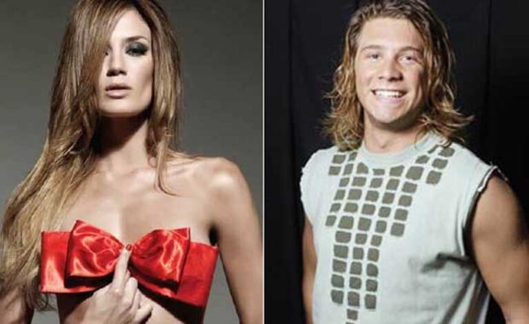 Paula Chaves y Tacho Riera, juntos en el Quilmes Rock. (Foto: Web).
