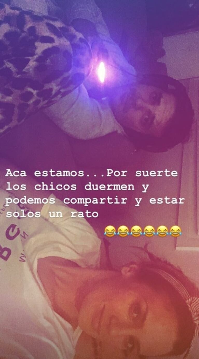 Paula Chaves y una divertida ironía de su intimidad con Pedro Alfonso: "Los chicos duermen y podemos estar solos un rato"