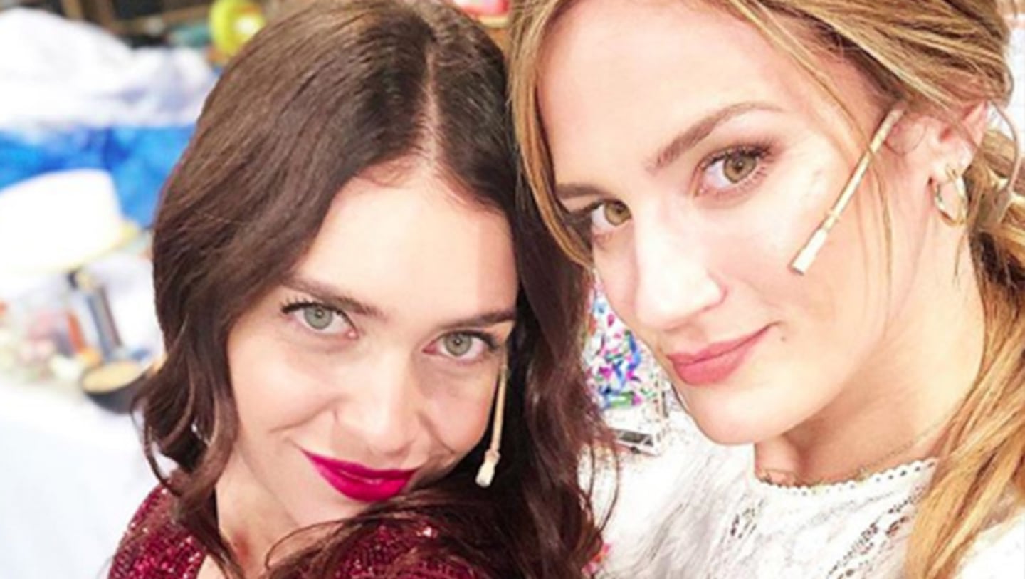 Paula Chaves y Zaira Nara postearon una dulce foto de sus hijas juntas.